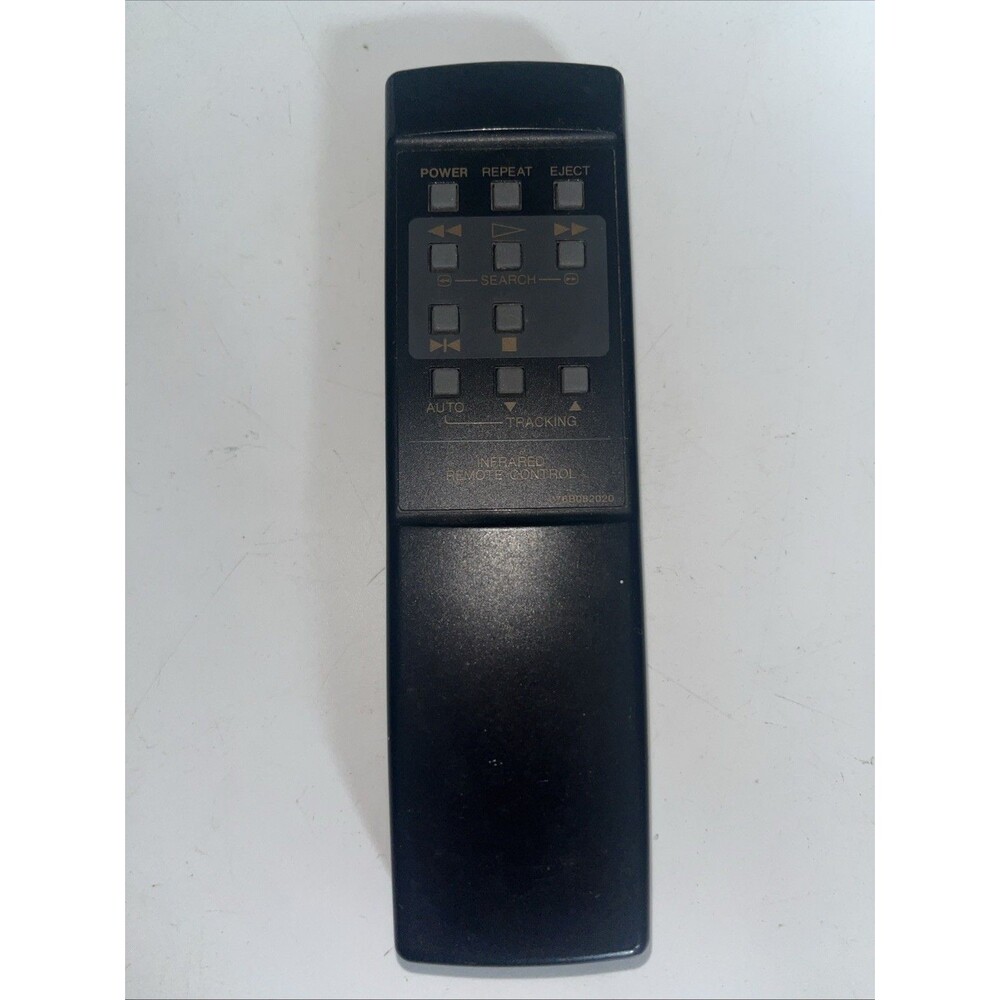 Broksonic 076B082020 VCR Remote, OEM for VCR648C, VRDT657C, VPDT657C, VPDT648C +